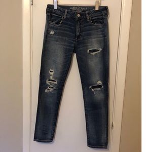 American Eagle Distressed Skinny Jeans